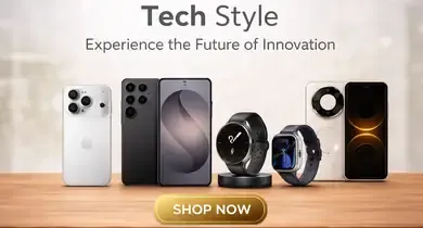 Tech Style Banner 390x210